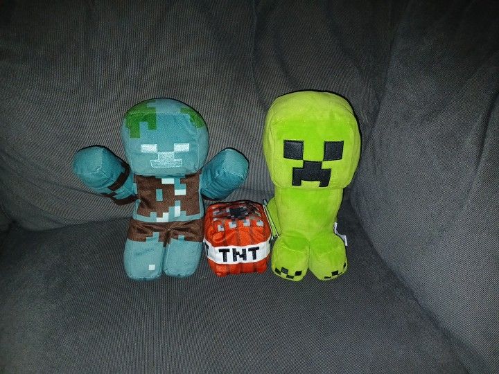 Minecraft Stuffed Animals