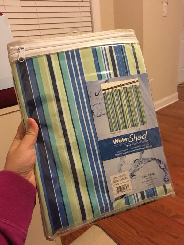 New watershed shower curtain