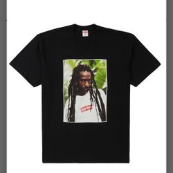 Supreme Buju Banton Tee Black Size M