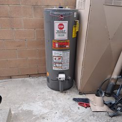 50 gallons Rheem gas water heater