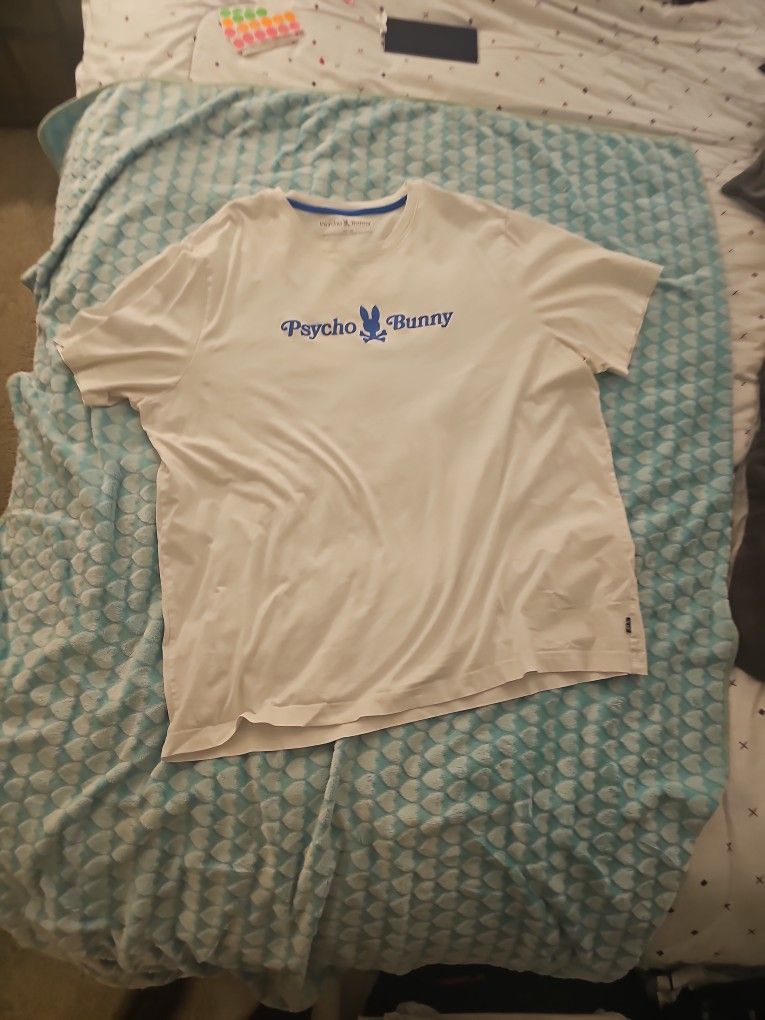 Psycho Bunny 3xl White Tee