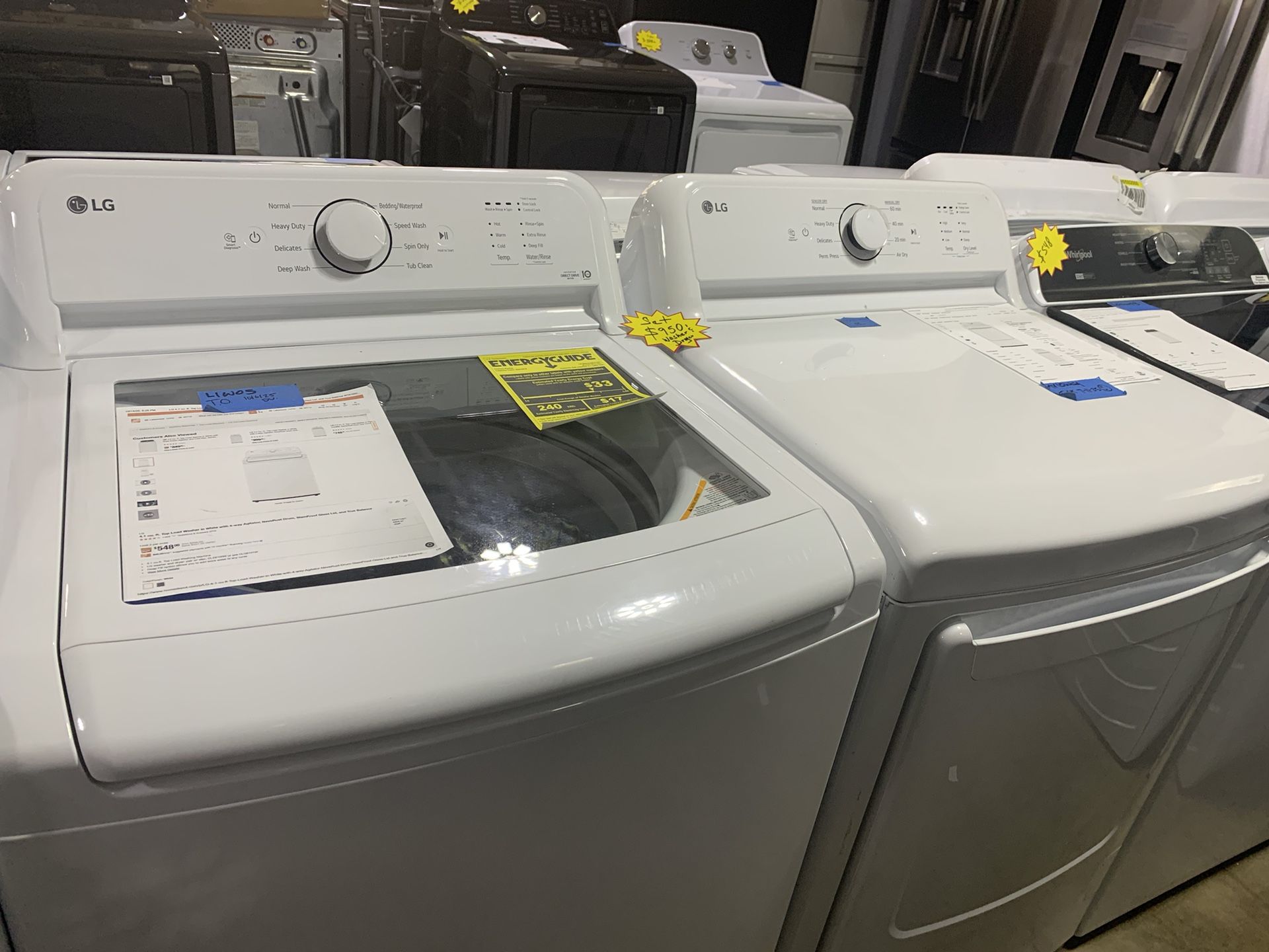 Washer & Dryer Great Deal!
