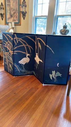 Fabric framed screen