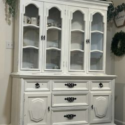 Farmhouse China Hutch 