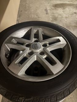 4 Tires with the Rins
