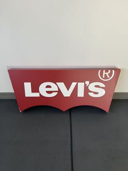 Levi’s Large Sign