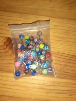 Brand new pak of tounge rings