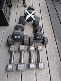 Barbells weights