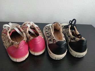 Coach Signature Sneakers Bundle – 2 Pairs