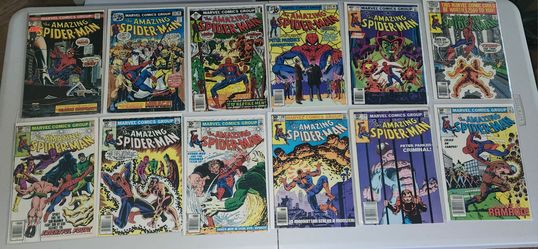 Marvel Amazing Spiderman Collection, 1970s-80's-90's, 47 Comics, Range #144-#382