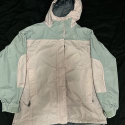 The north face girls resolve, reflective jacket