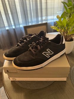 New Balance 480 Athletic Shoe - Black / NB 103 White 91/2