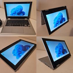 Dell 11.6" Touchscreen 2-in-1 Laptop/Tablet - Intel CPU 2.6ghz, Windows 11, 500gb/ 1TB HD, 4gb Ram, HDMI, NEW Battery, NEW Charger! (MSRP $400)