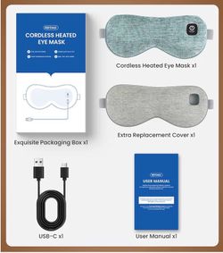 Cordless Heated Eye Mask