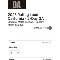 rolling Loud Wristband 