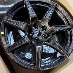 Ford Mustang GT500 Carbon Fiber Wheels Rims Set 2020-2022