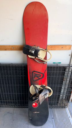Retro K2 Comet 154cm Snowboard with Step-in Bindings - All Mountain