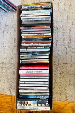 Assorted rock/punk music CD collection