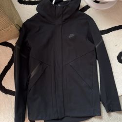 Nike Sportswear Tech Fleece Repel Windrunner Jacket Men Black Heather