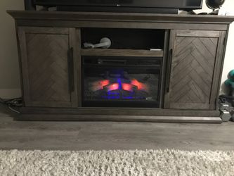 Entertainment center and TV stand