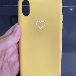 iPhone X/XS Yellow Case