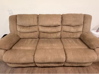 Love seat, recliner, sectional