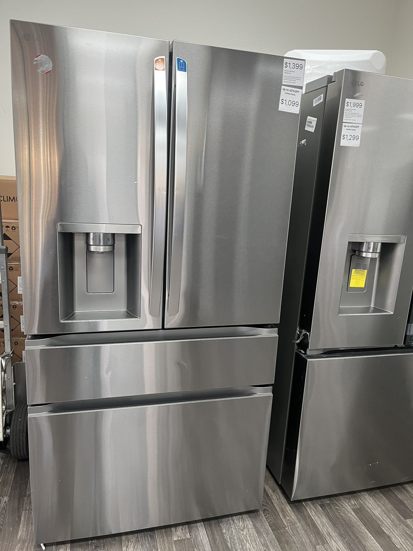 Limited Deals/ Up To 60%OFF/ 4 Door 29cu.ft Refrigerator With Dual Ice Maker