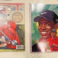 Tiger Woods Legend Sports Magazines ( 2 ) 