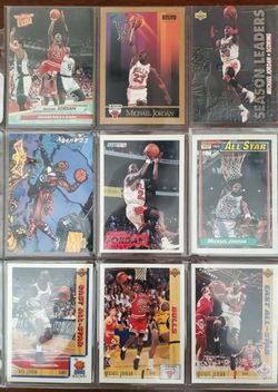 Michael Jordan Basketball Card Lot of 18