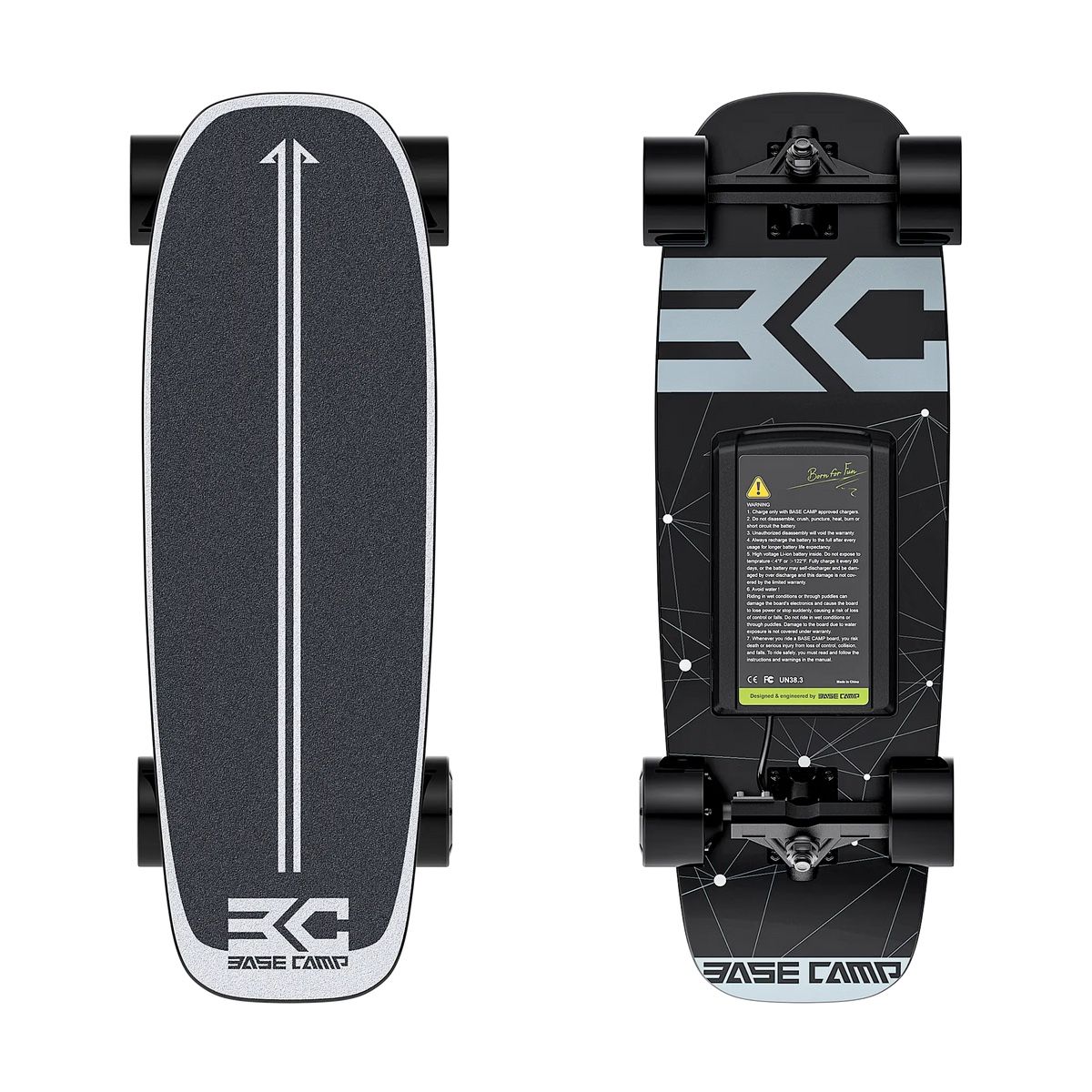BASE CAMP® F11 ELECTRIC SKATEBOARD WITH BACKPACK