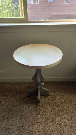 Side table, about 2 1/2 feet tall