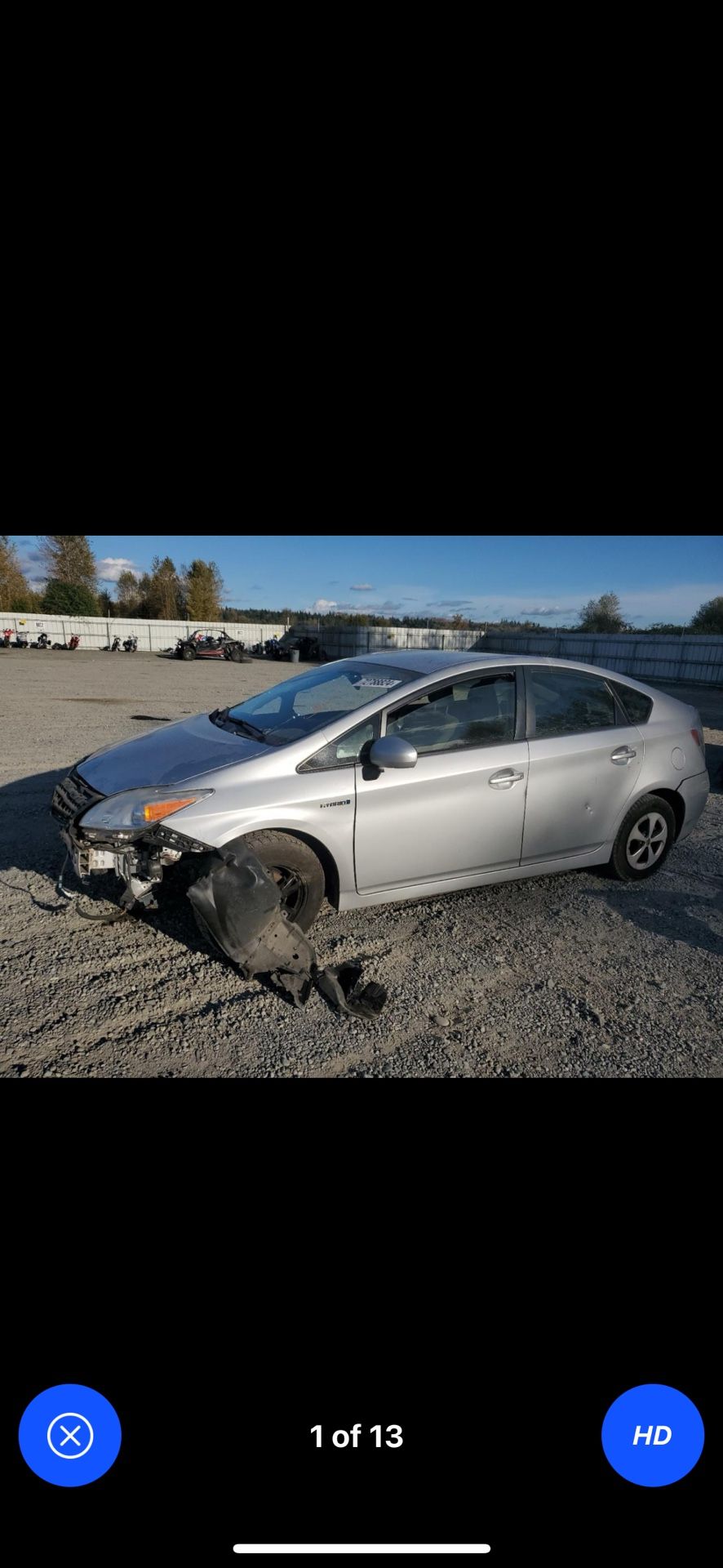 2013 Toyota Prius parts