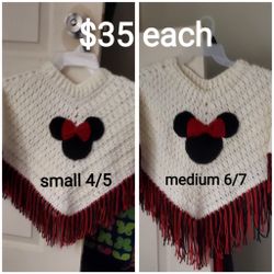 girls crochet ponchos 
