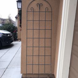 Garden Climbing Plants Wall Rack With Great Condition