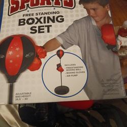 Kids Standing Boxing Set