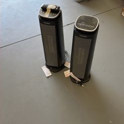 Two Space Heaters