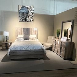 Grey Queen Bedroom Set