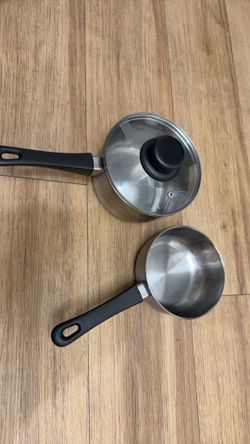 IKEA ANNONS Stainless Steel Saucepan Set (2-Piece)
