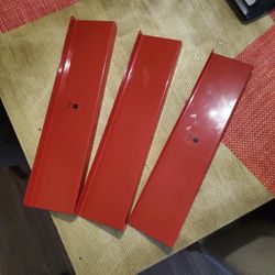 Red Umbra Decorative shelves