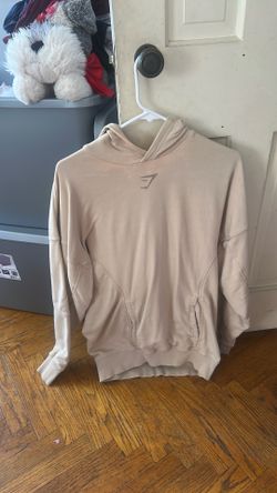 Light brown Gymshark Hoodie size XS