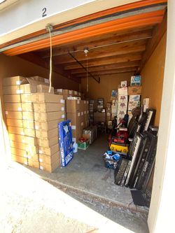 Storage unit for sale.