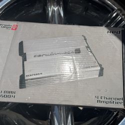 Cerwin-Vega HED7600.4 4-Channel Car Amplifier – 600W Max – New (Open Box)