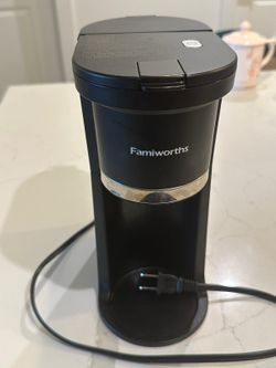 Famiworths mini single serve coffee maker