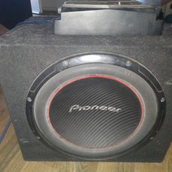 12 Inch Sub Woofer And Amplifier