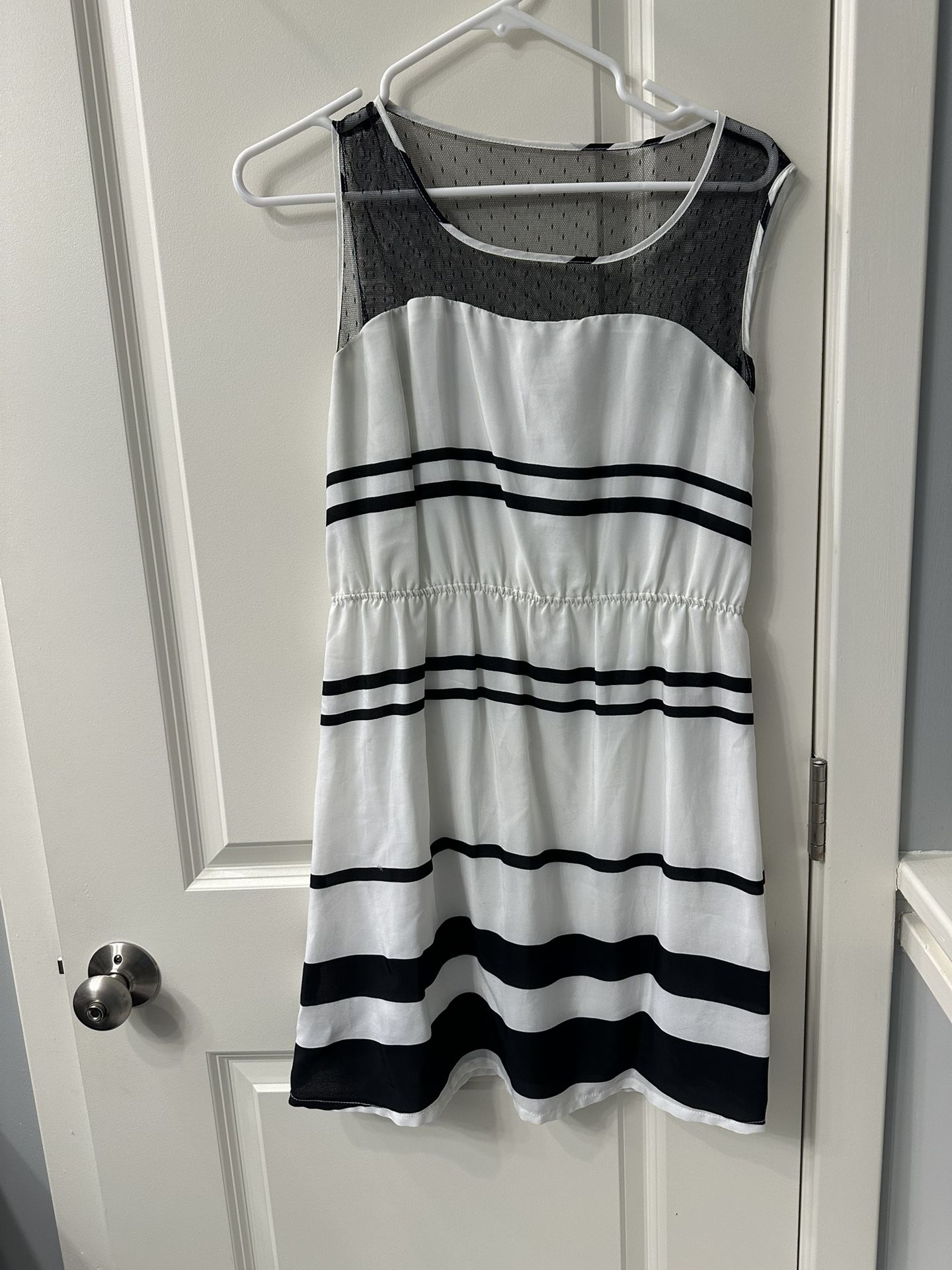Charlotte Russe Black and White Dress size S