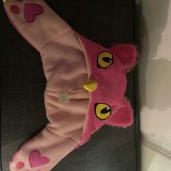 Pink little girls Owl hat (one size fits most)
