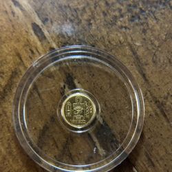 1/500th 24k Gold Eye of Ra Bullion