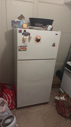 White fridge
