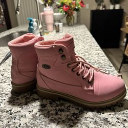 Lugs Pink Boots 