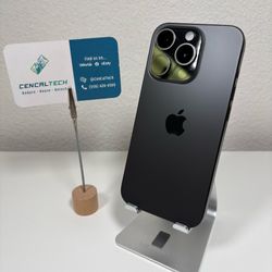 iPhone 15 Pro 128gb Unlocked 84% 🔋Health in Very Good 7/10 Condition #0537